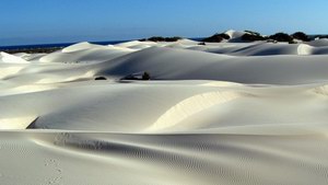 Sand dunes in Socotra
